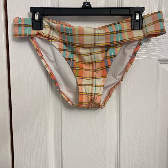 Victoria Secret plaid bandeau bikini Size L - Picture 9 of 13